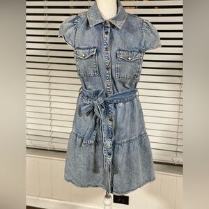 Alice and Olivia denim minidress
